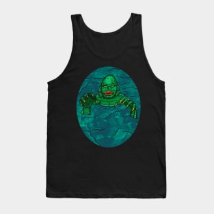 The Creature Oval- Color Tank Top